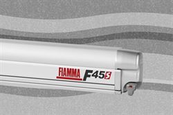 Fiamma F45 L markise, Deluxe Grey, titanium boks